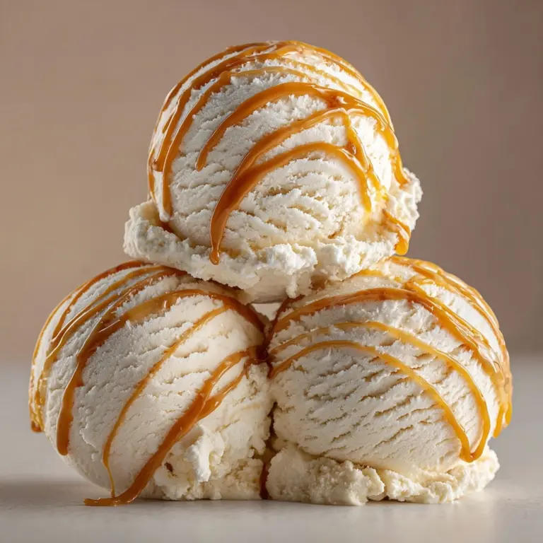 Homemade Salted Caramel Ice Cream Recipe