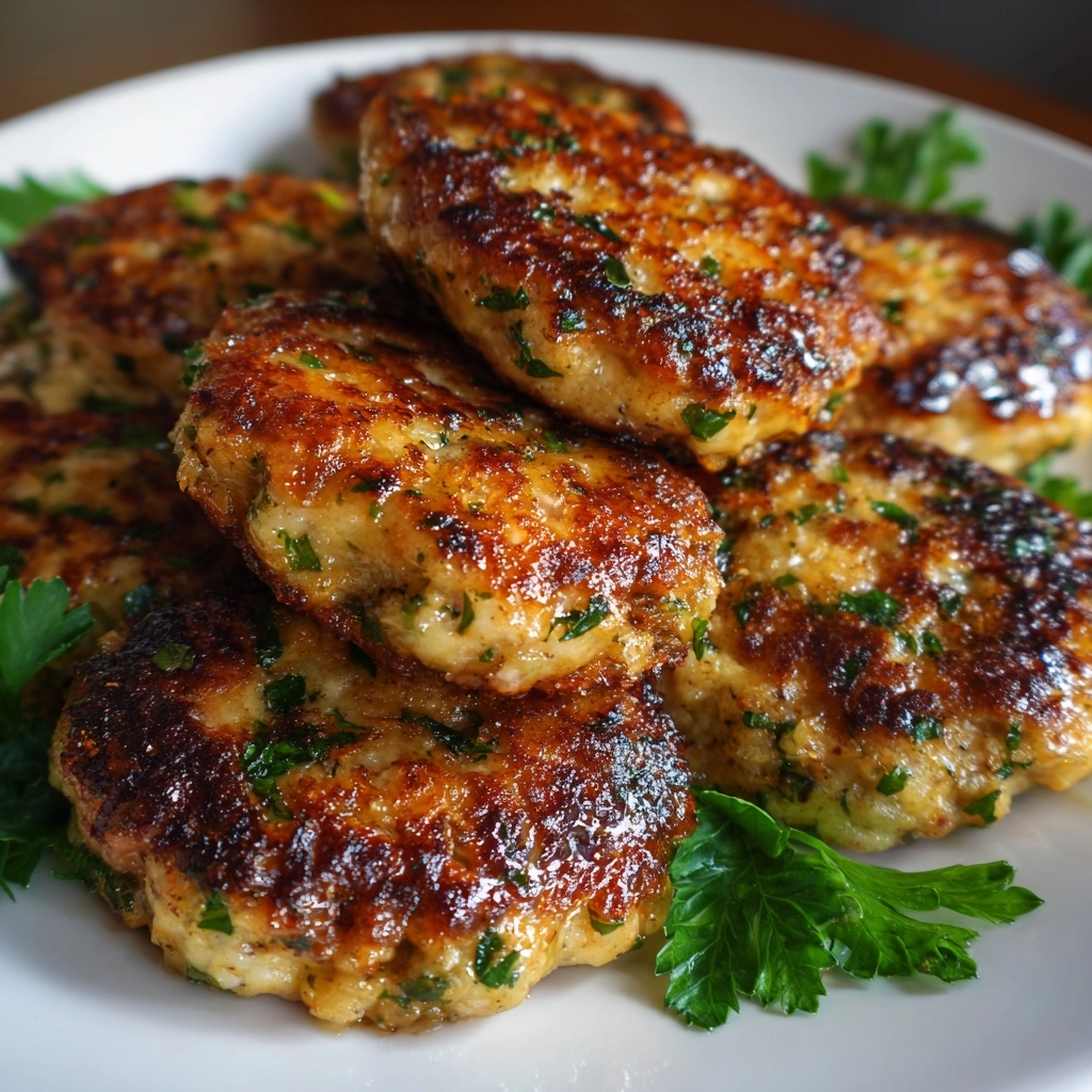 Chicken Rissoles Recipe - Recipe Image