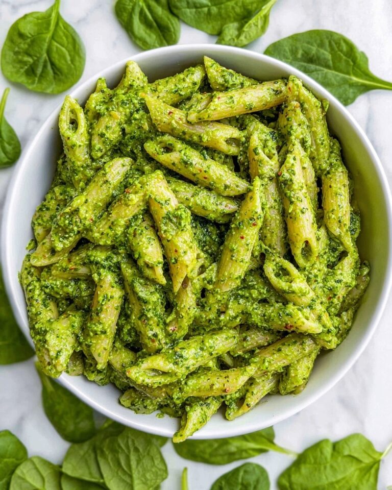 Simple Super Greens Pesto Pasta Recipe