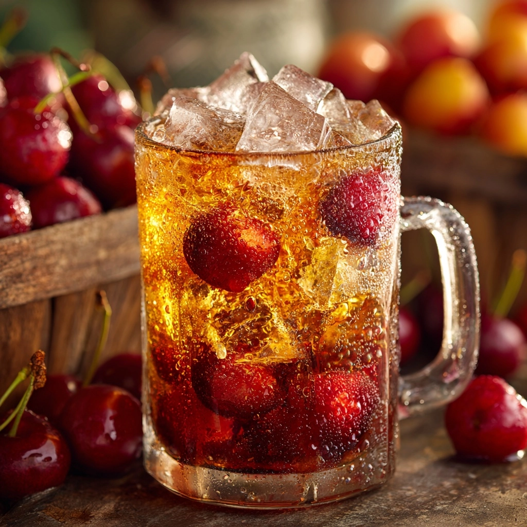 Cherry Pie Iced Tea Recipe - Recipe Image