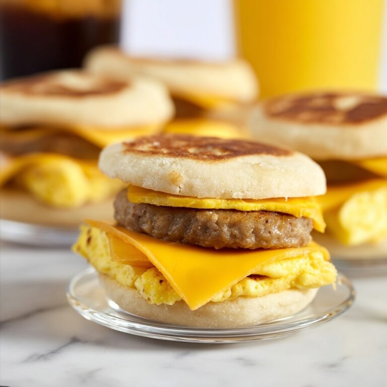 Homemade McGriddle Sandwiches Recipe
