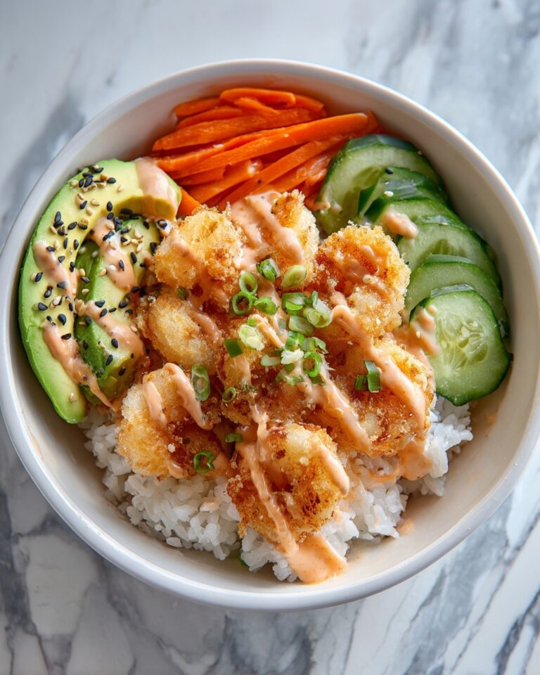 Bang Bang Shrimp Rice Bowl Recipe
