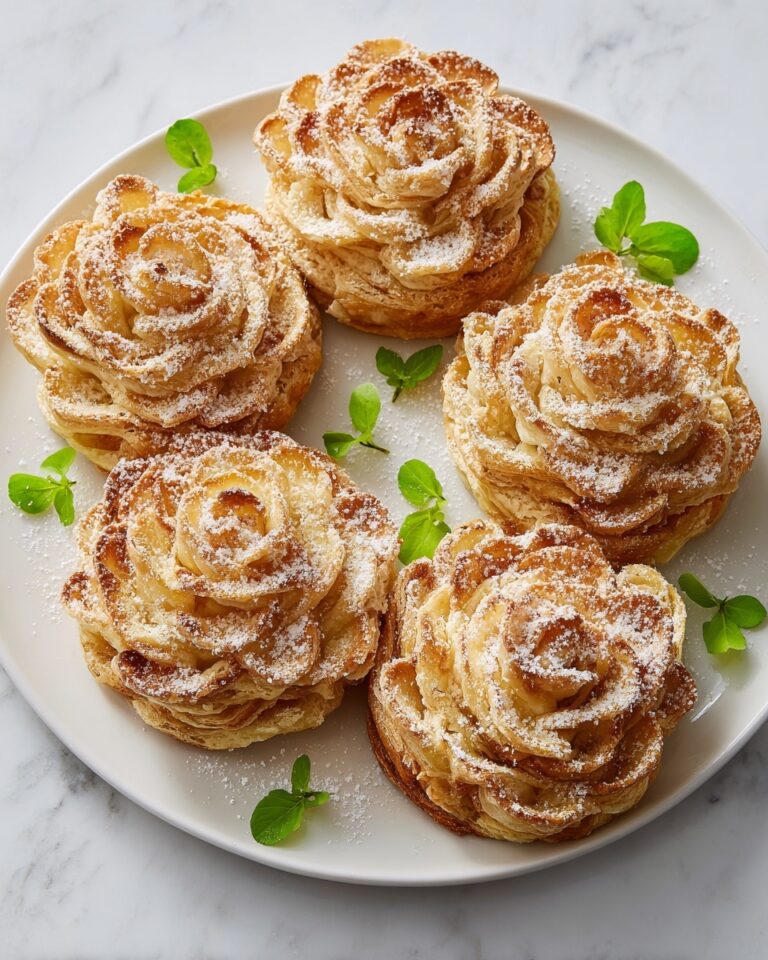 Puff Pastry Apple Roses Recipe