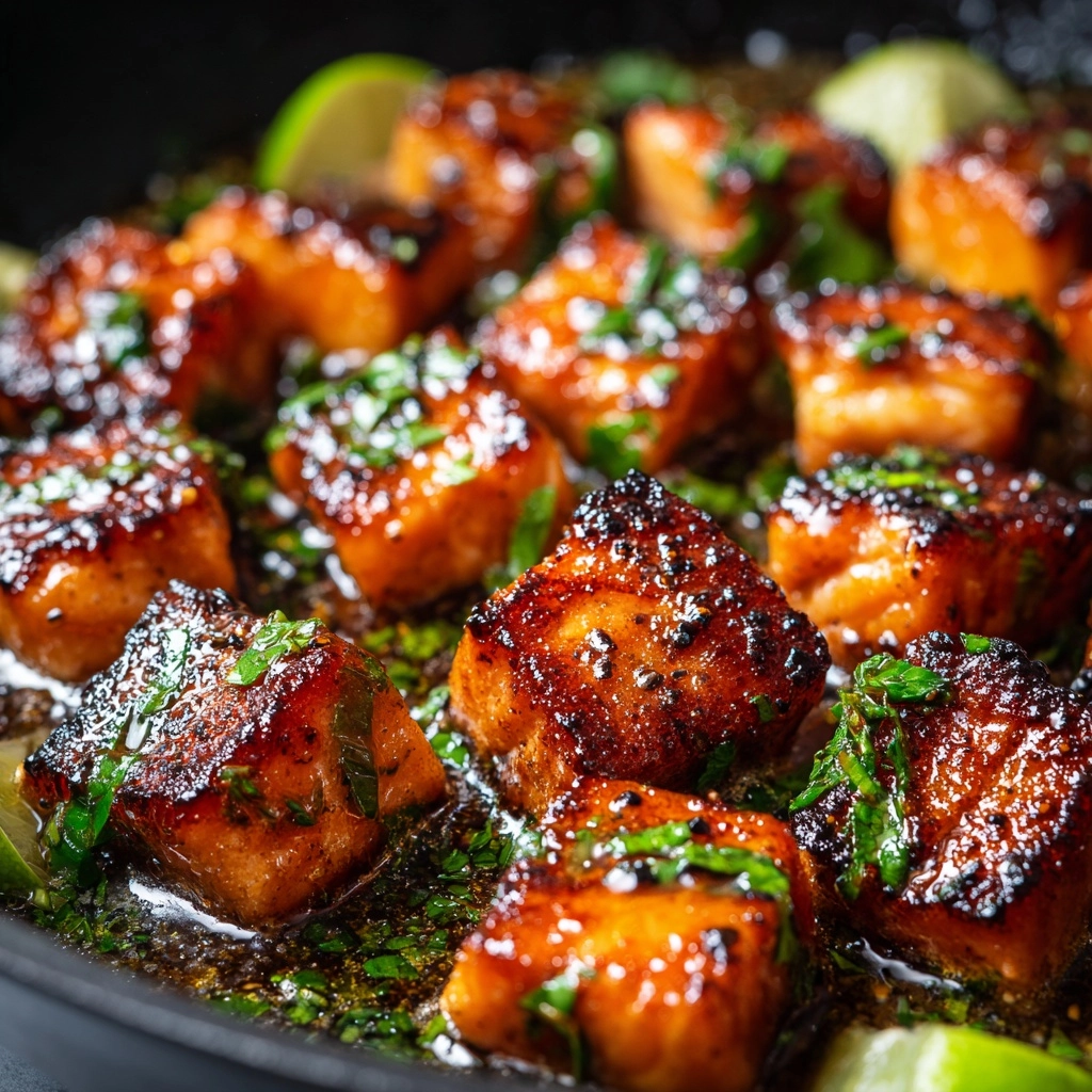 Air Fryer Bang Bang Salmon Bites Recipe - Recipe Image