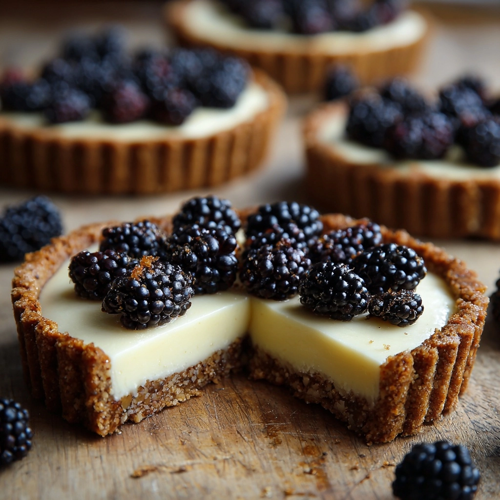 Earl Grey Panna Cotta Tarts Recipe - Recipe Image