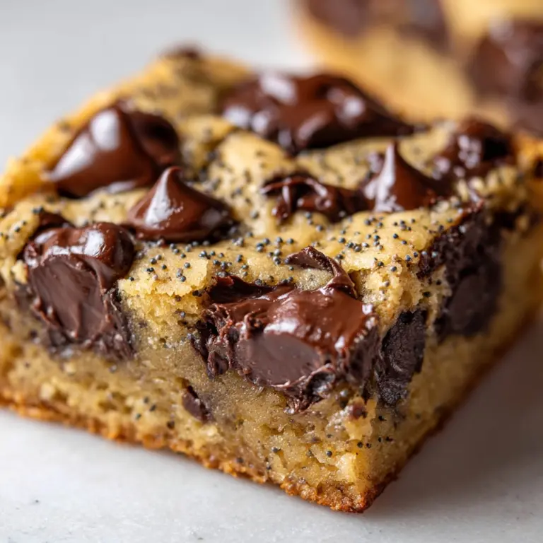 Chocolate Chip Banana Bars Recipe