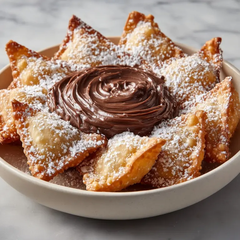 Baked Churro Chips with Chocolate Ganache Dip Recipe