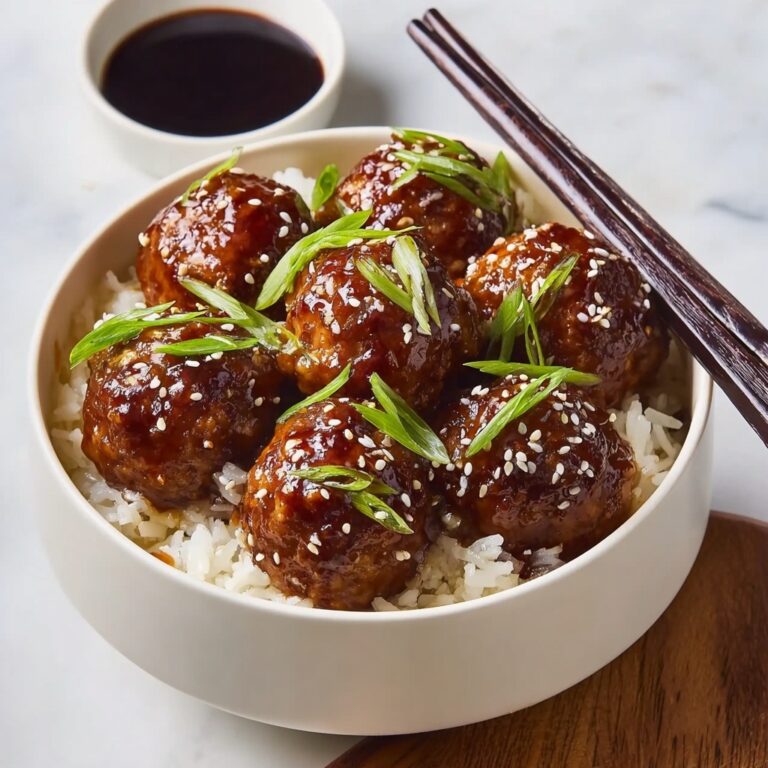 Asian Turkey Meatballs in Hoisin-Soy Sauce Recipe