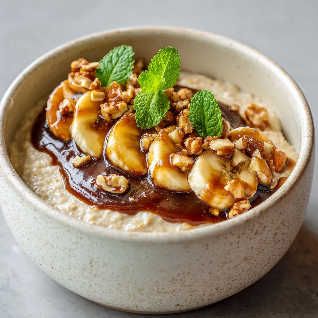 Caramelized Banana Porridge Recipe - Recipe Image
