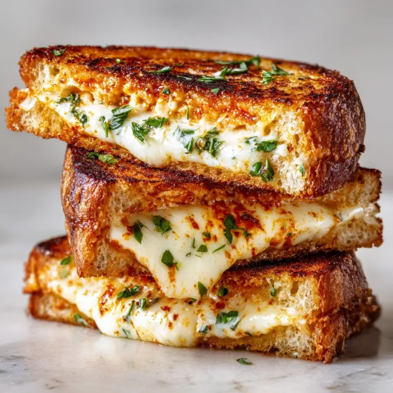 Lazy Chicken Parmesan Grilled Cheese Recipe