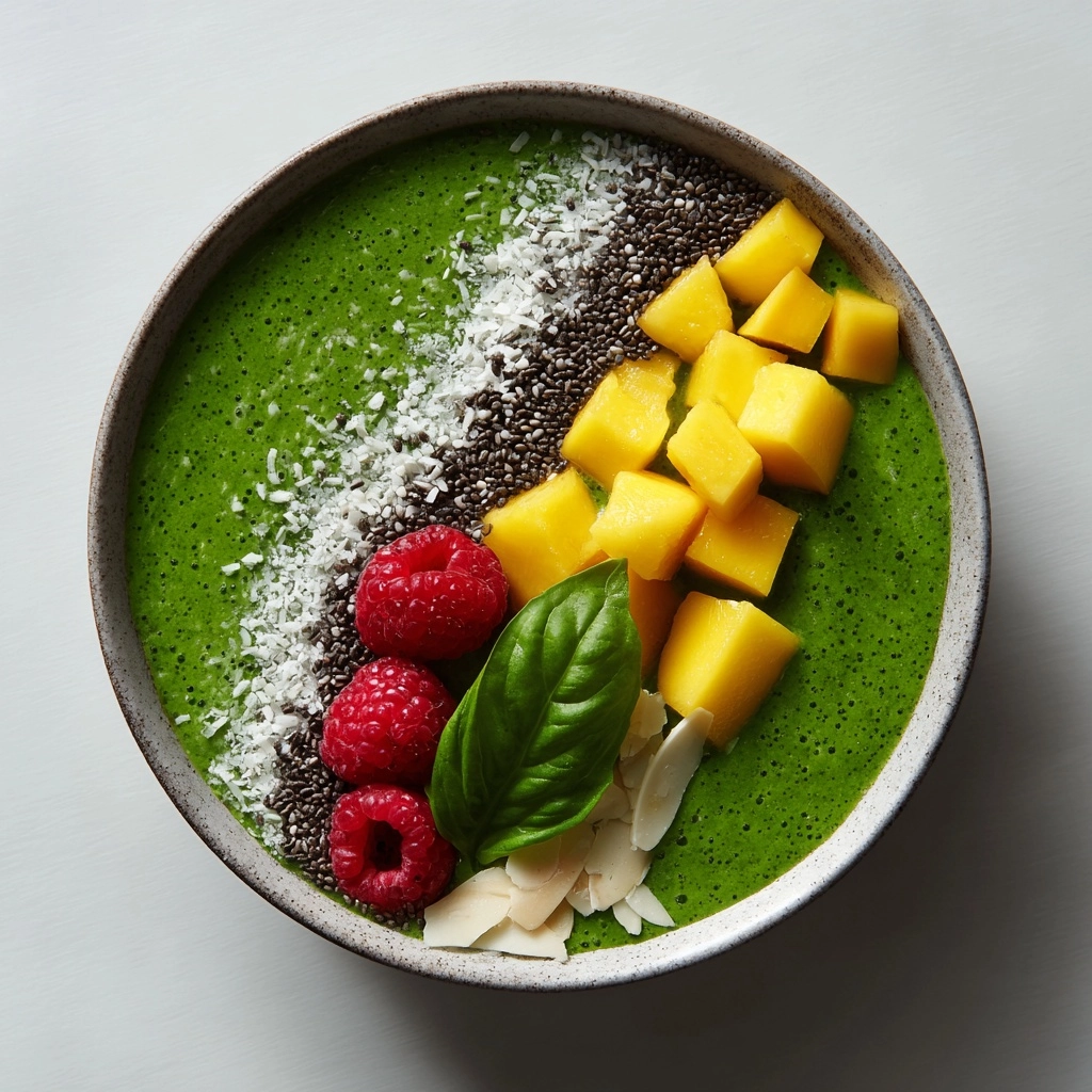 Green Mango Smoothie Bowl Recipe - Recipe Image