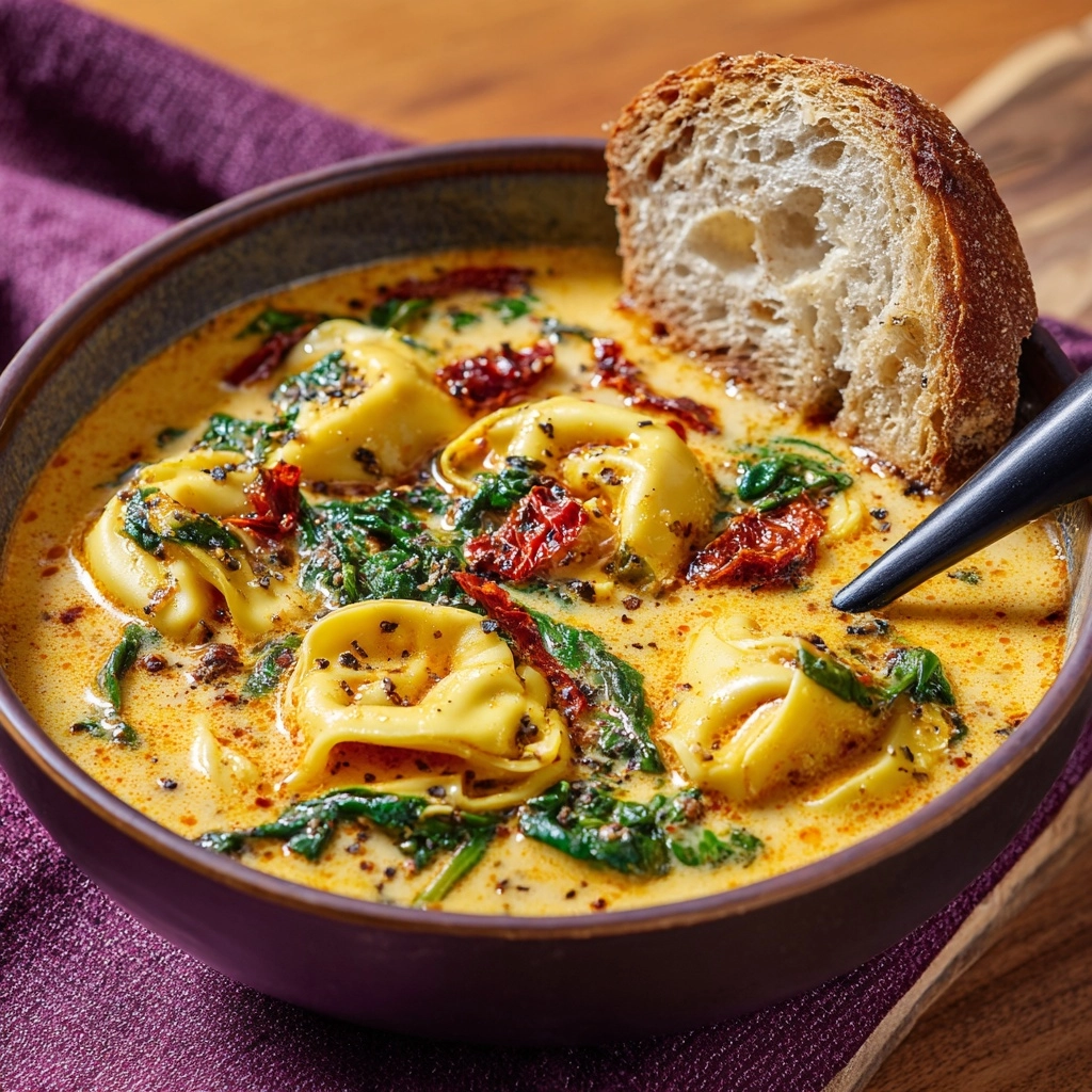 Creamy Tuscan Chicken Soup Recipe - Recipe Image