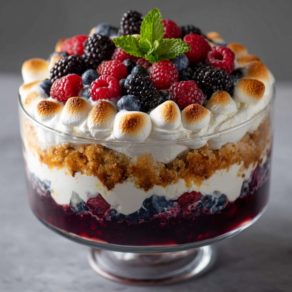 Berry Tiramisu Trifle Recipe - Recipe Image