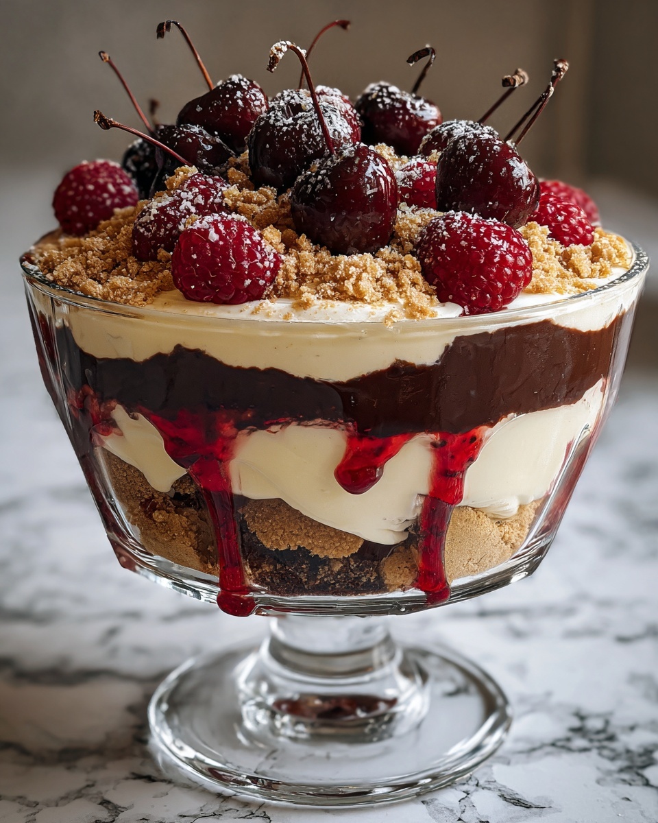 Black Forest Trifle Recipe - Recipe Image