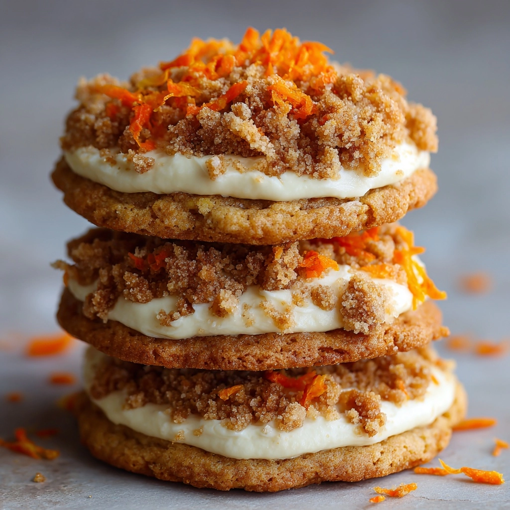 Carrot Cake Cookies with Cream Cheese Frosting Recipe - Recipe Image