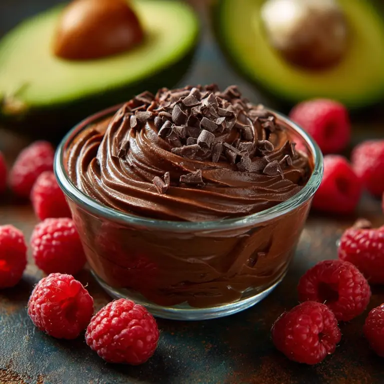 Avocado Chocolate Mousse Recipe
