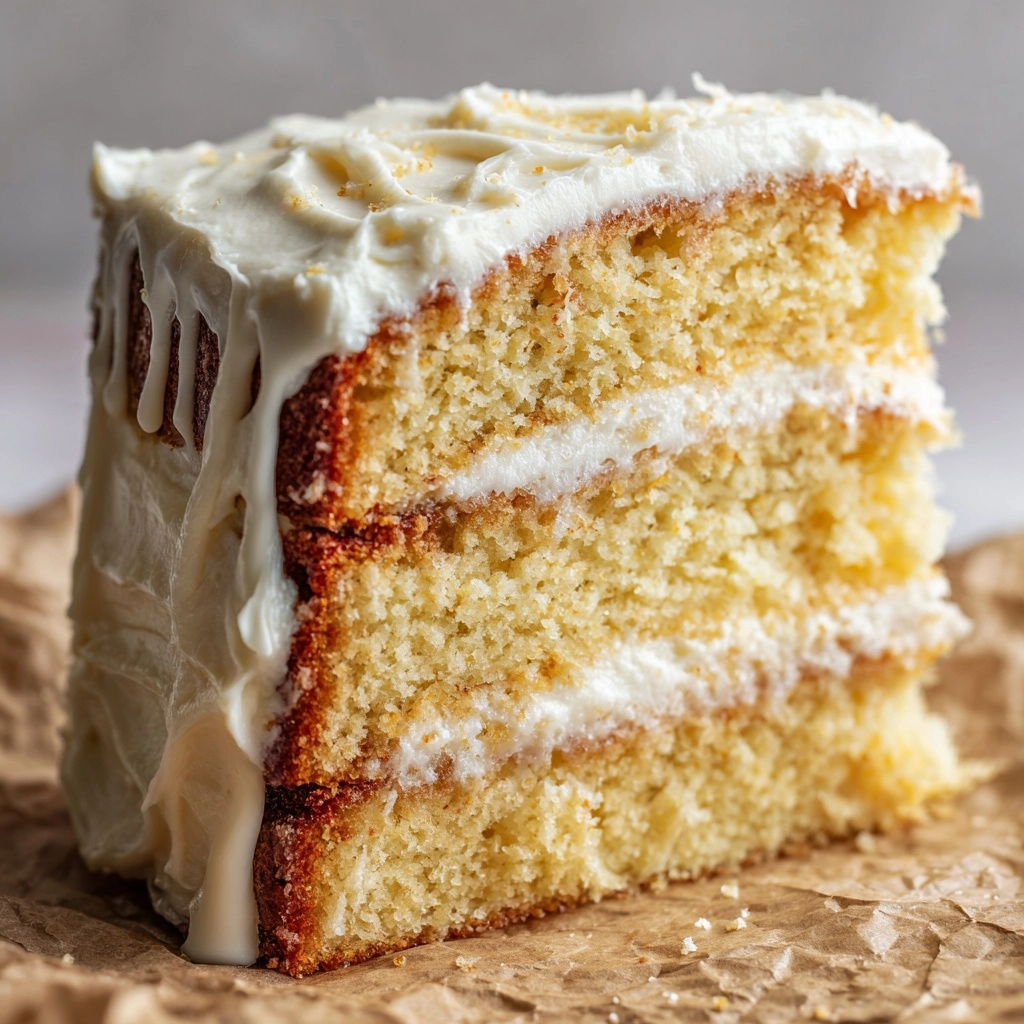 Vanilla Buttermilk Pound Cake with Cream Cheese Glaze Recipe - Recipe Image