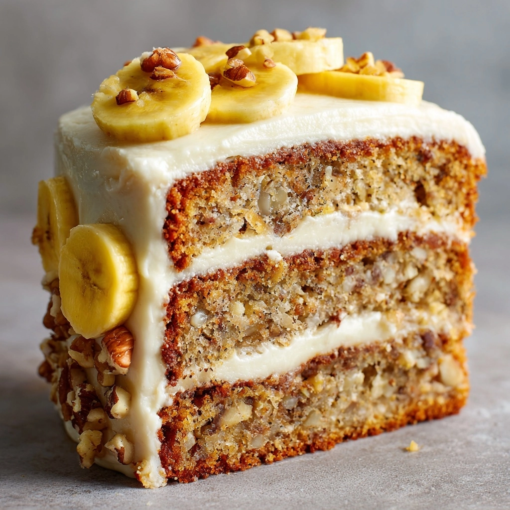 Banana Bread Cake with Cream Cheese Frosting Recipe - Recipe Image