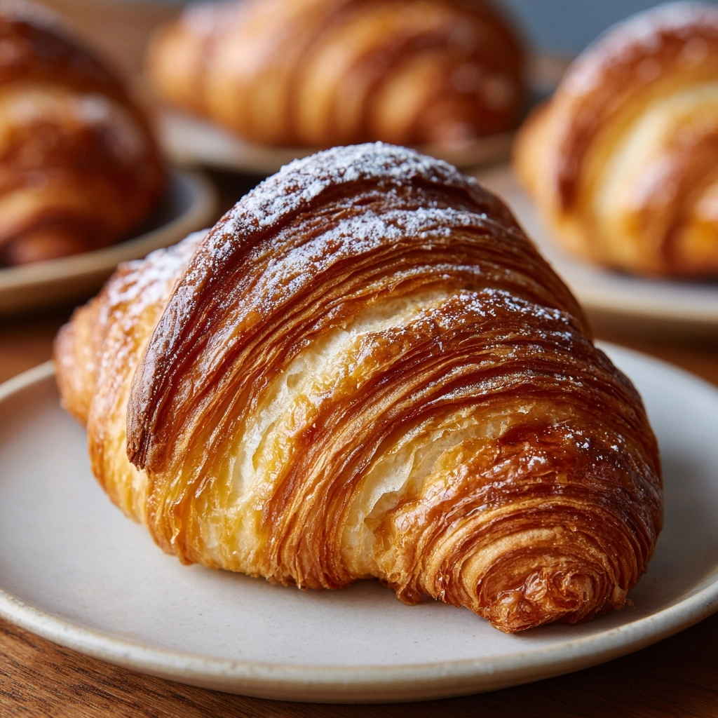 Classic Butter Croissants Recipe - Recipe Image