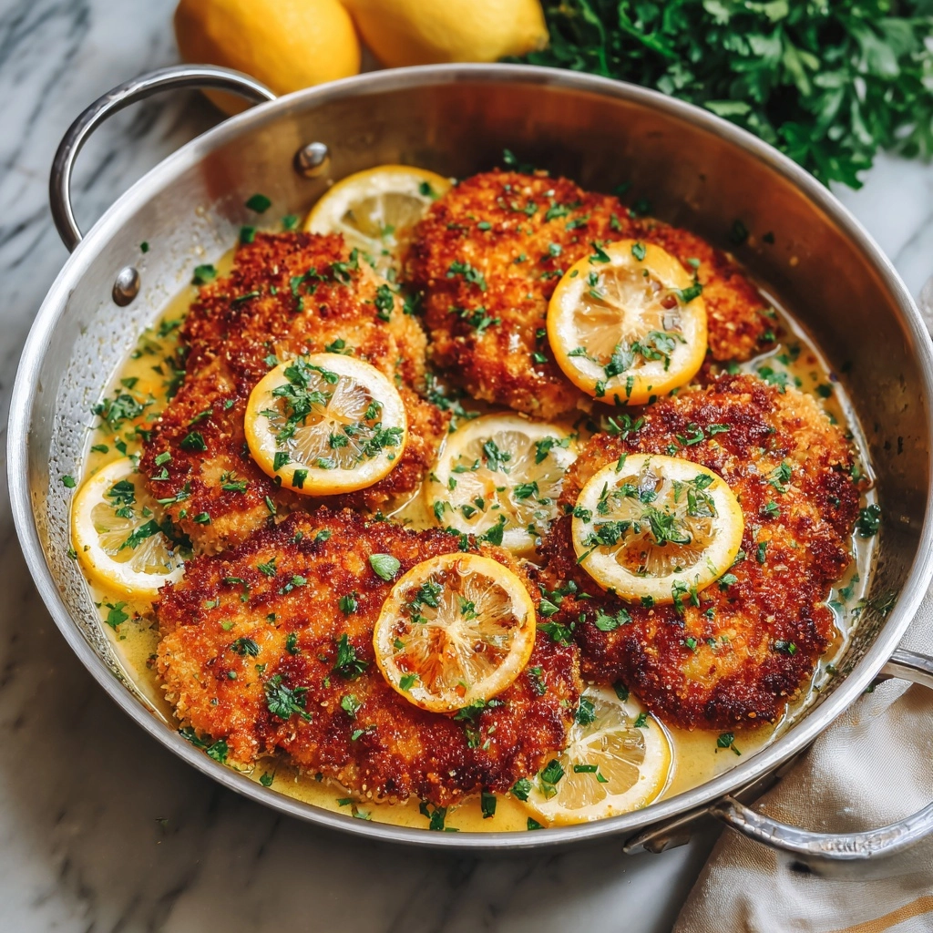 Parmesan Lemon Chicken Recipe - Recipe Image