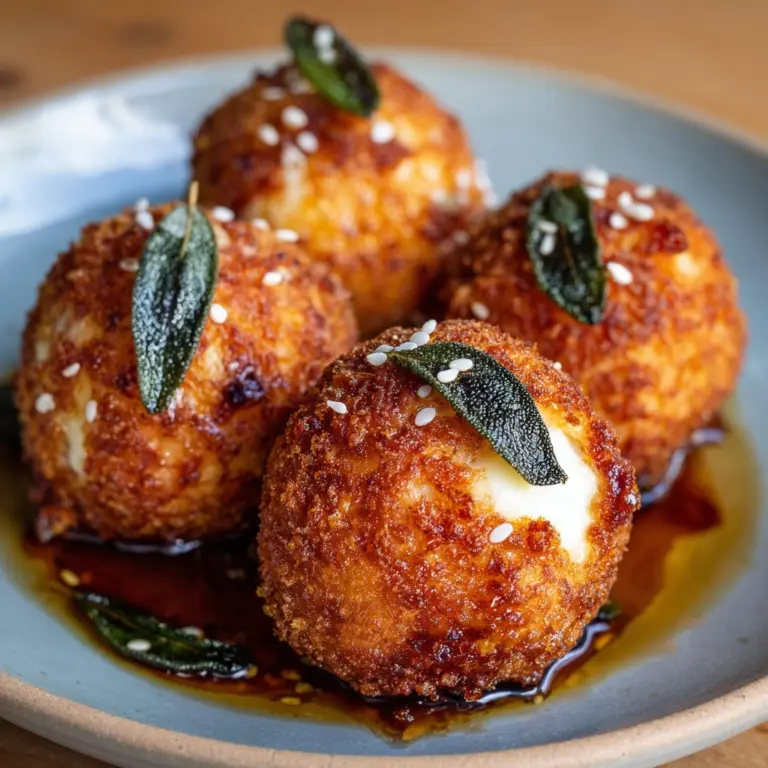 Fried Goat Cheese with Tarragon and Honey Recipe