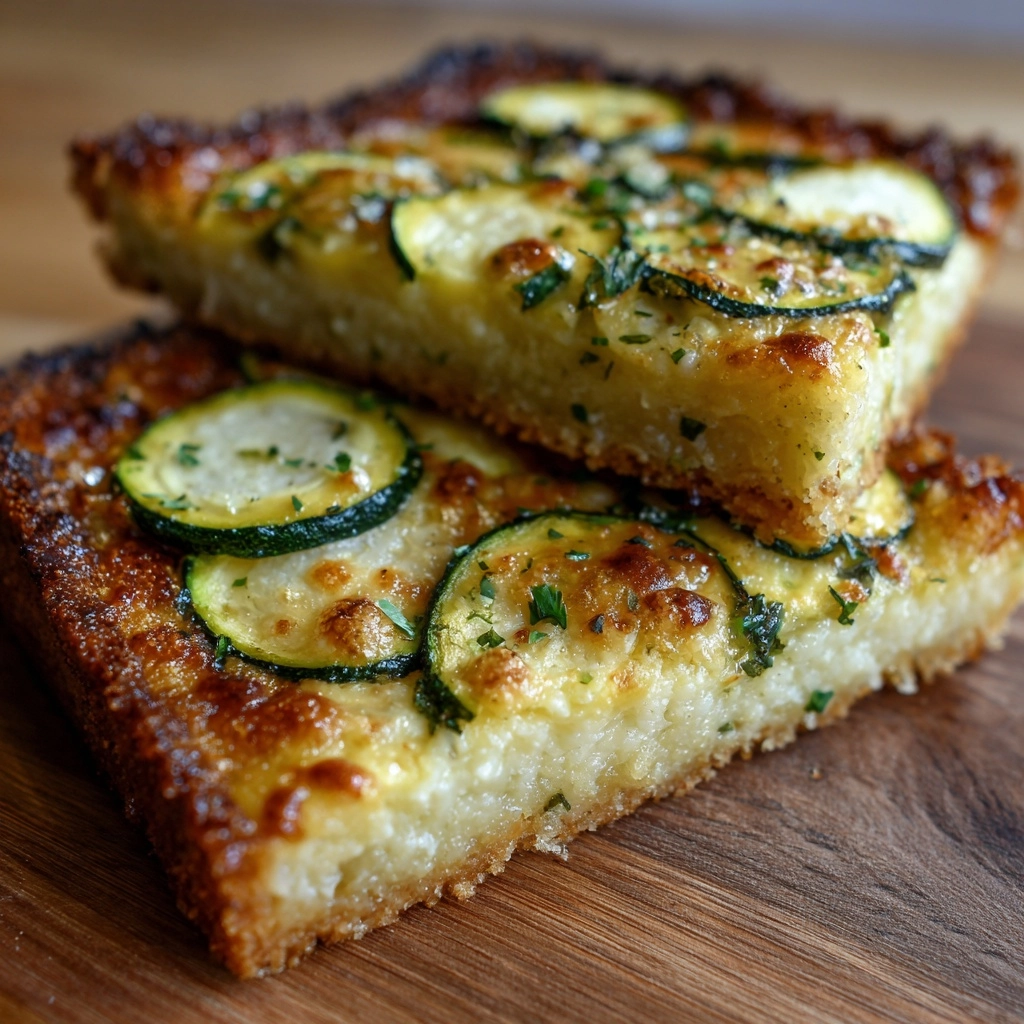 Scarpaccia (Italian Zucchini Tart) Recipe - Recipe Image