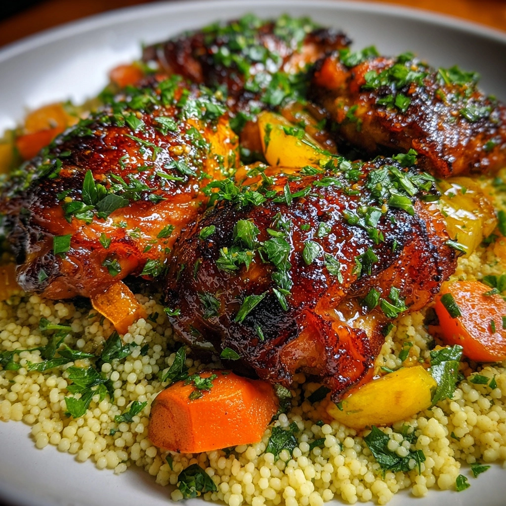 Moroccan Chicken Thighs Recipe - Recipe Image