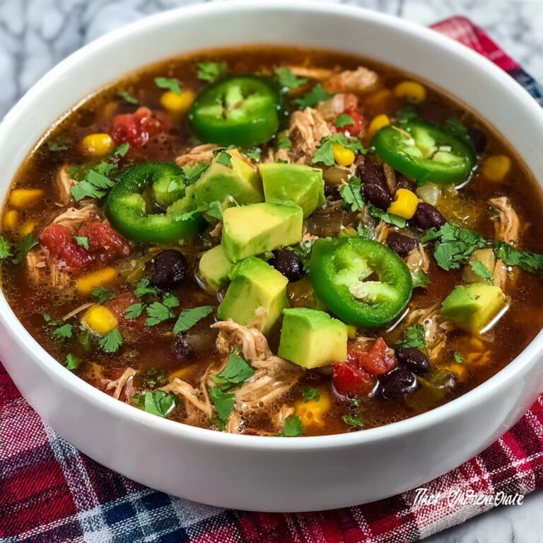 Spicy Chicken and Black Bean Spanish Soup Recipe