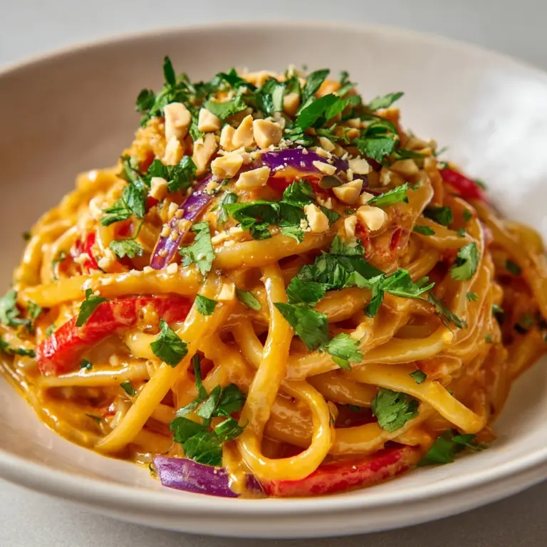 Thai Pasta Salad Recipe