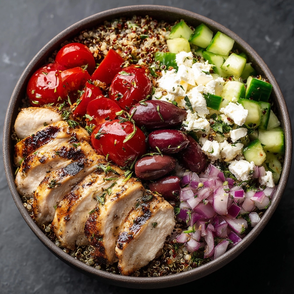 Greek Chicken Bowl Recipe - Recipe Image