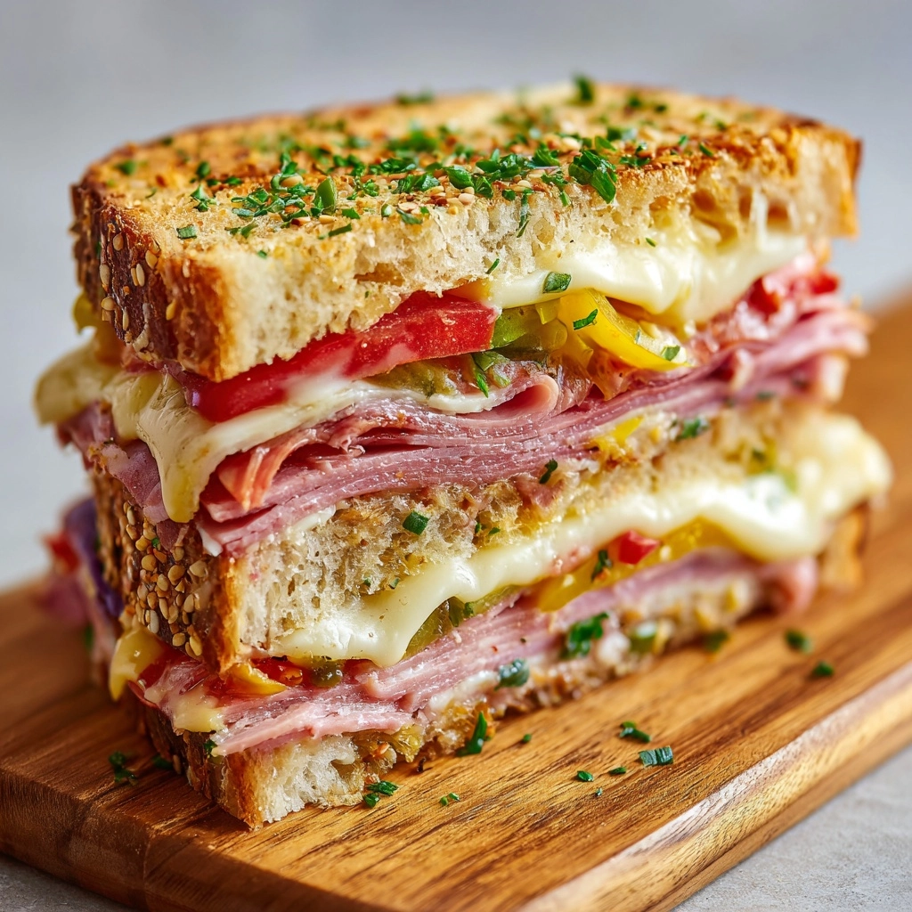 Classic Italian Muffuletta Recipe - Recipe Image