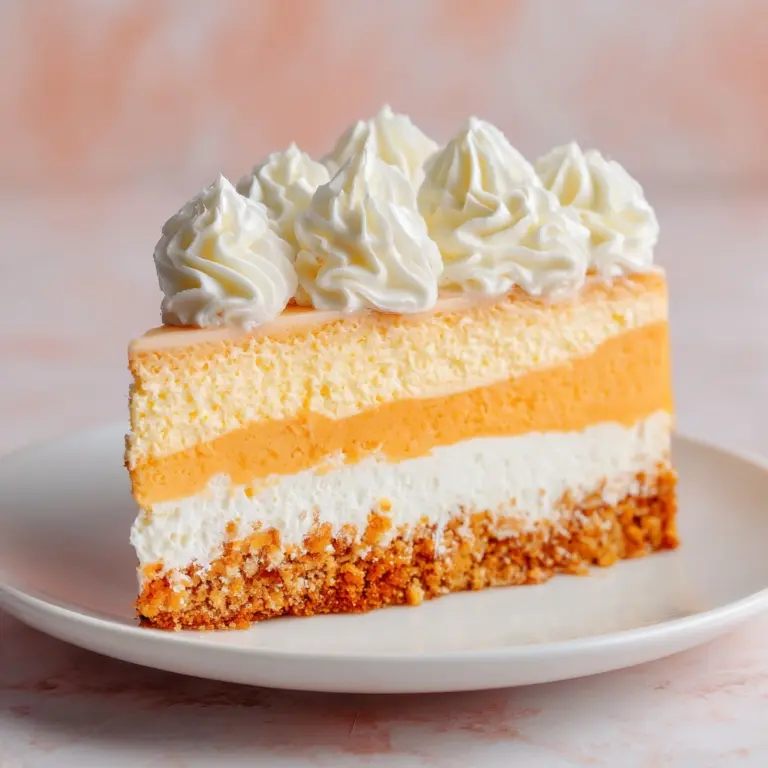 No Bake Orange Creamsicle Cheesecake Recipe