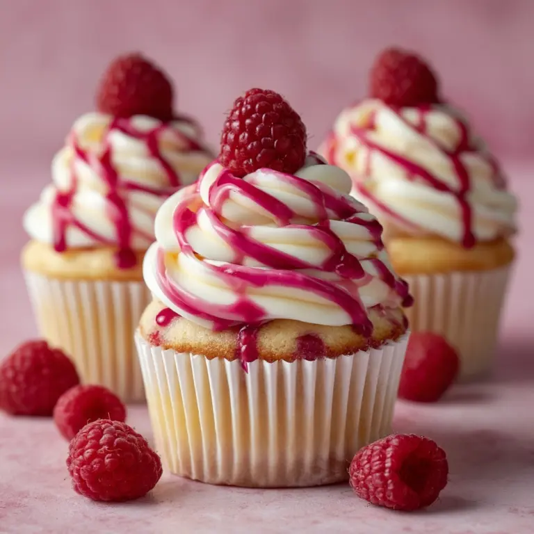 Raspberry Cheesecake Cupcakes Recipe