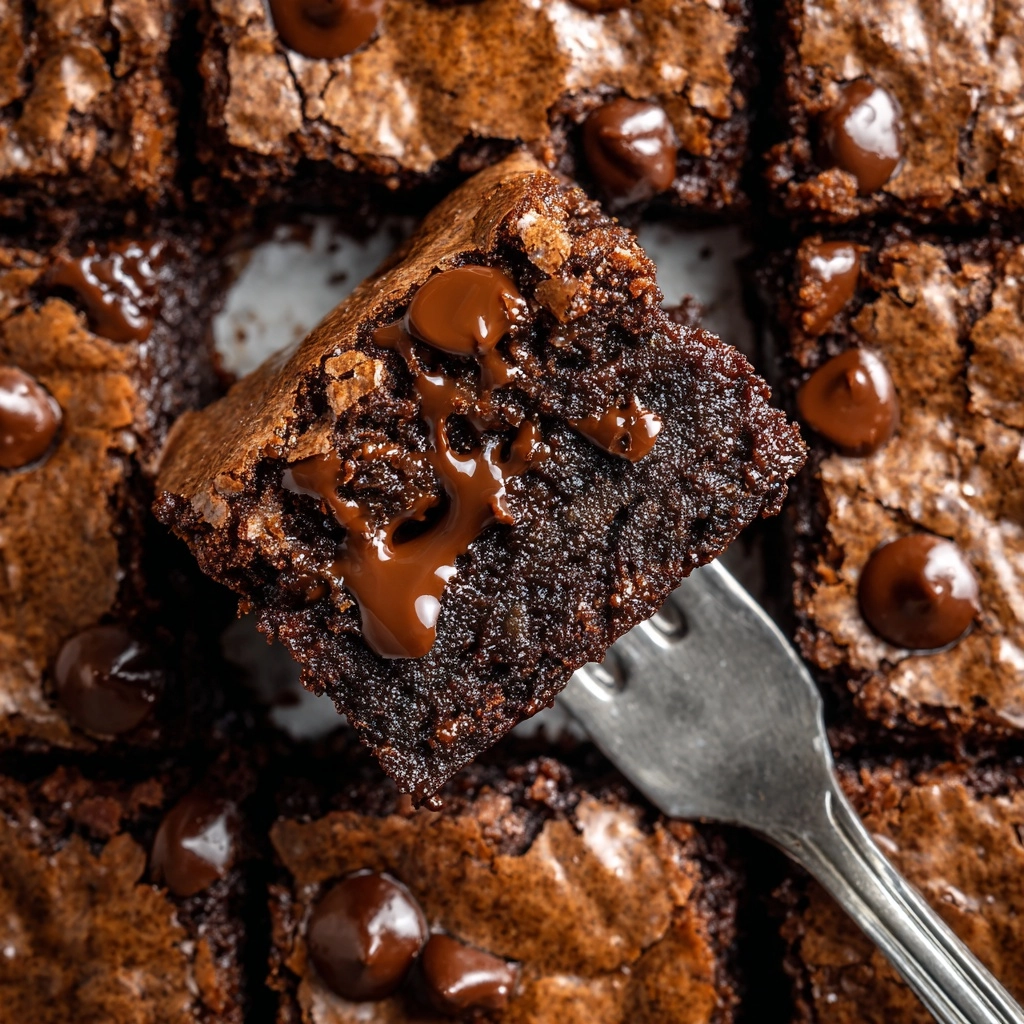 Peanut Butter Chocolate Fudge Brownies Recipe - Recipe Image