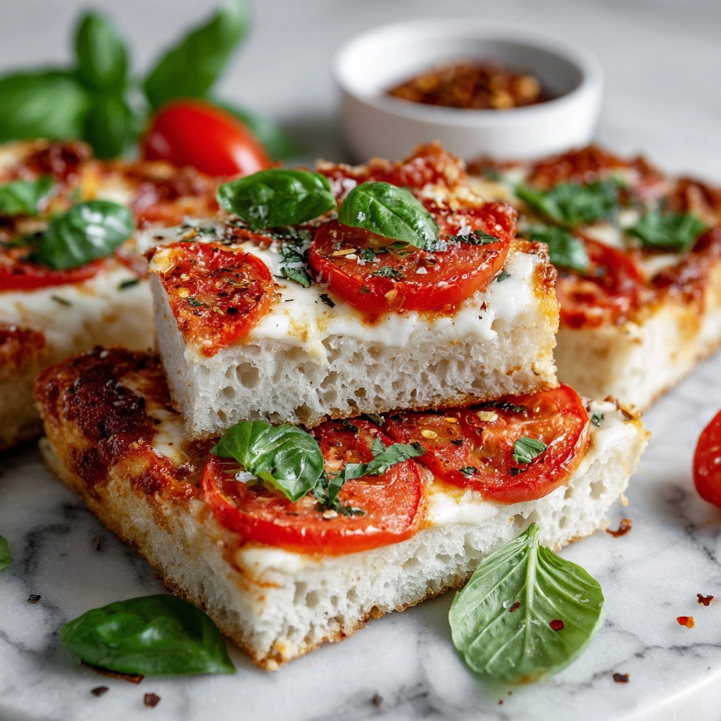 Grilled Caprese Pizza Recipe - Recipe Image