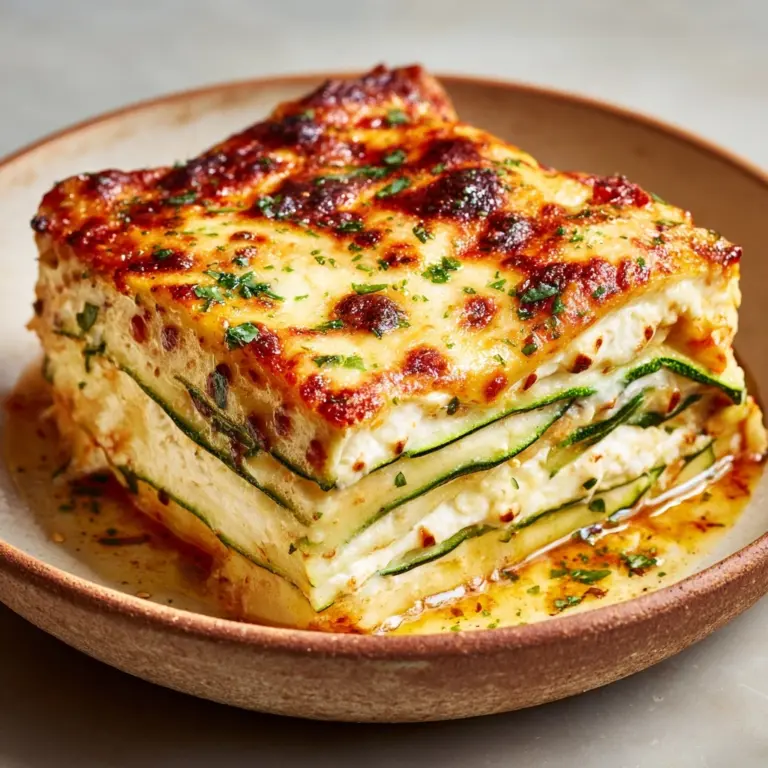 Zucchini Lasagna Recipe