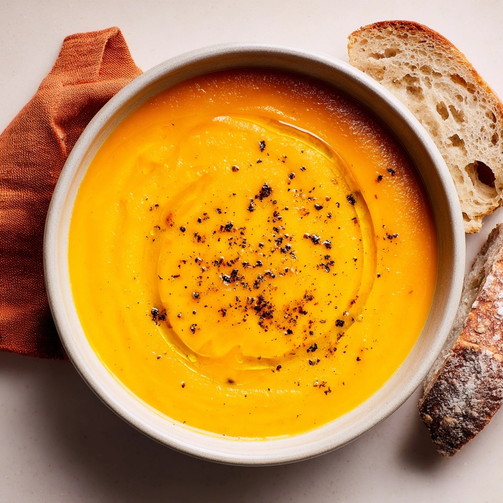 Acorn Squash Soup with Coconut Milk and Warm Spices Recipe - Recipe Image