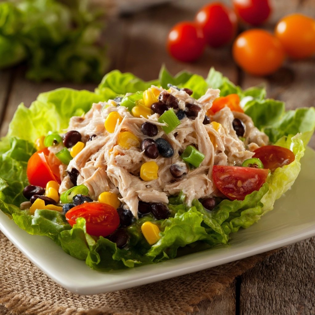 Quick Southwest Chicken Salad Recipe - Recipe Image