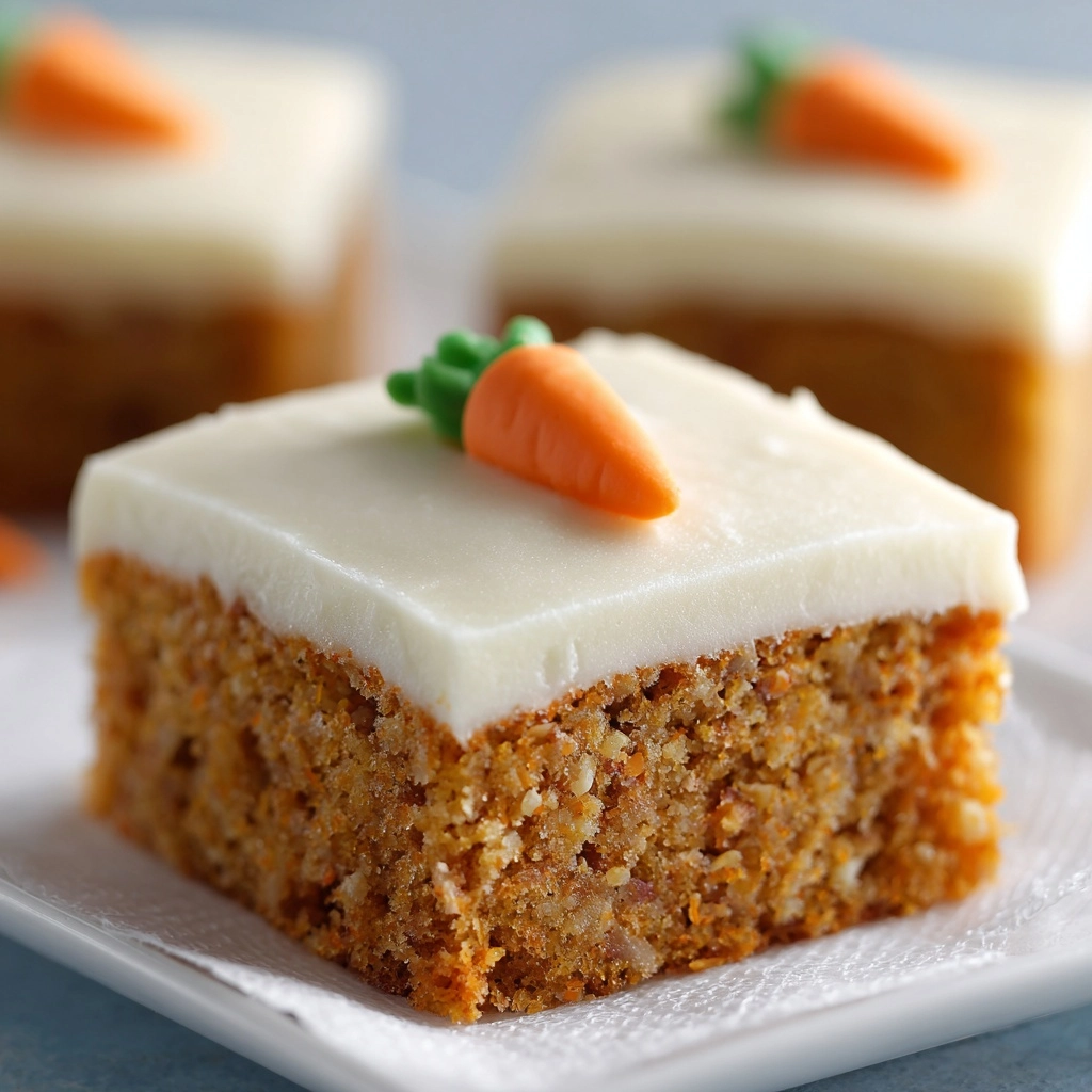 Carrot Cake Bars with Browned Butter Cream Cheese Frosting Recipe - Recipe Image