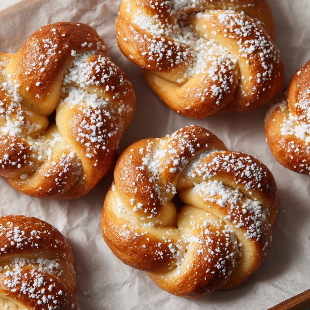 Korean Twisted Donuts (Kkwabaegi) Recipe - Recipe Image