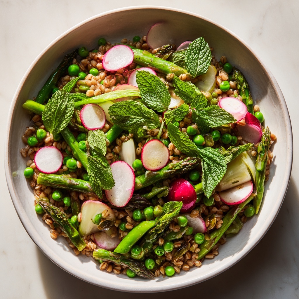 Spring Asparagus and Grain Salad Recipe - Recipe Image
