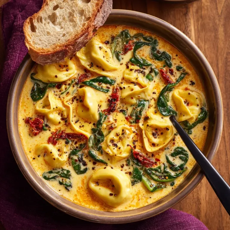 Creamy Tuscan Chicken Soup Recipe