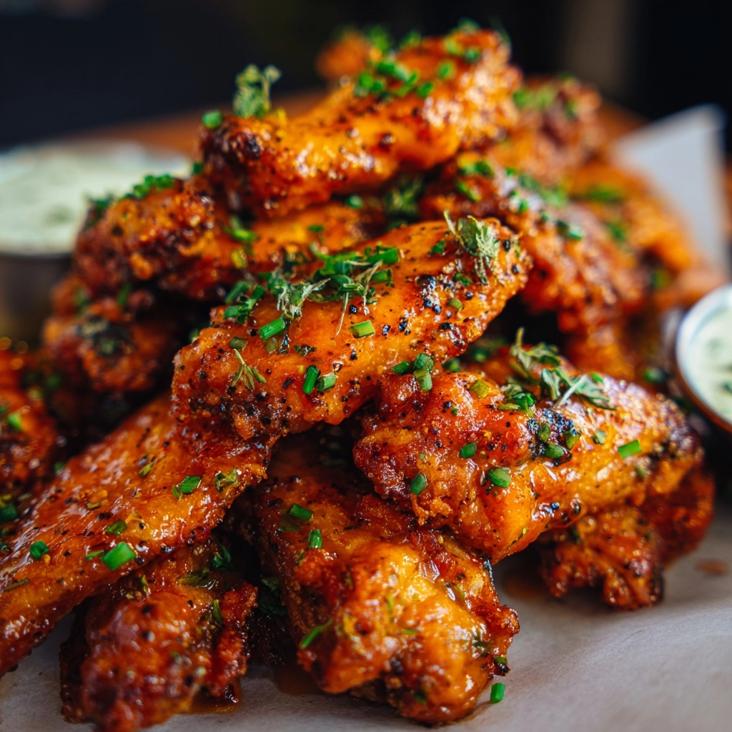 Air Fryer Buffalo Chicken Wings Recipe - Recipe Image
