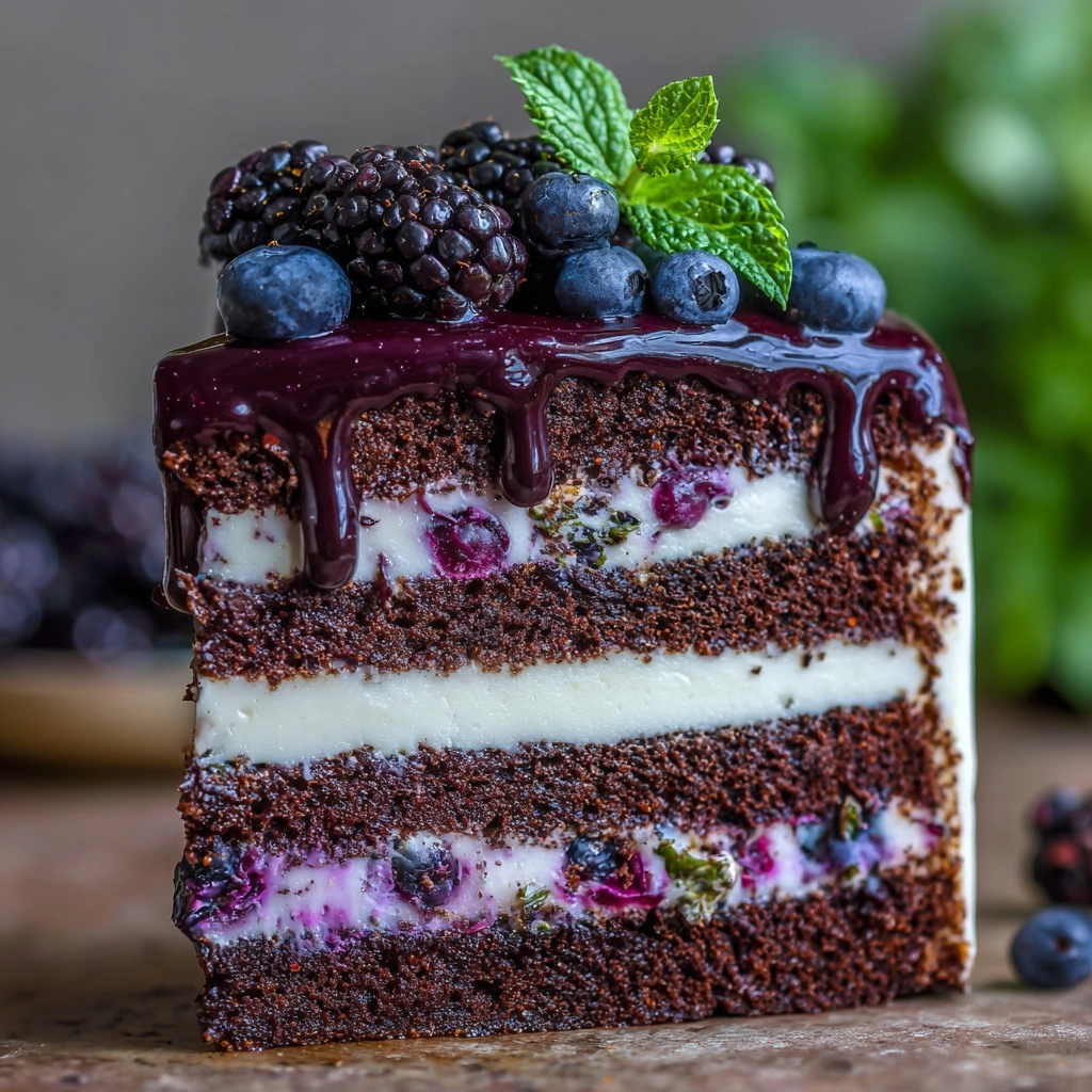 Blueberry Lavender Cake Recipe - Recipe Image