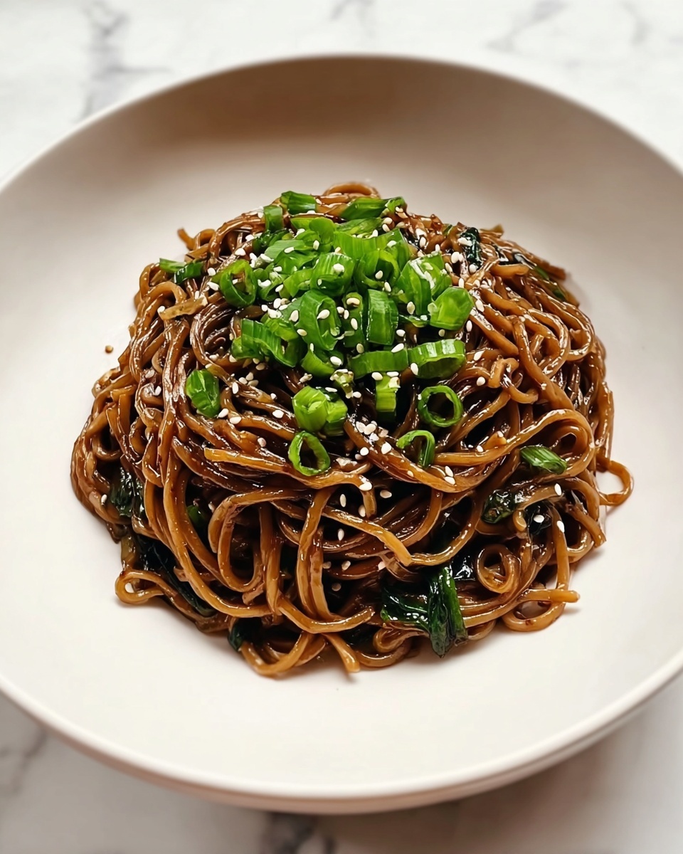 Simple Spicy Sesame Noodles Recipe - Recipe Image
