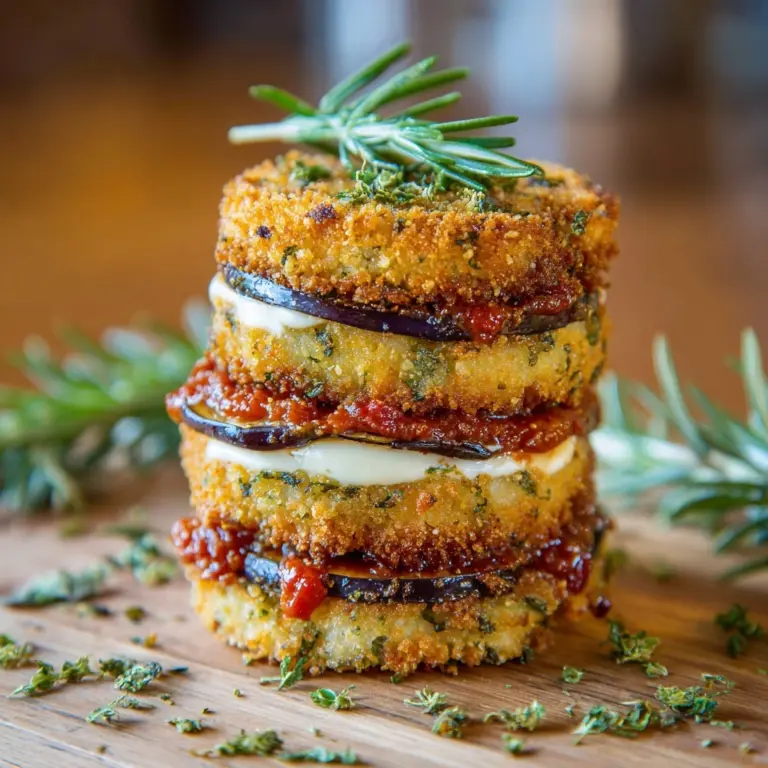 Eggplant and Goat-Cheese Sandwiches with Tomato Tarragon Sauce Recipe