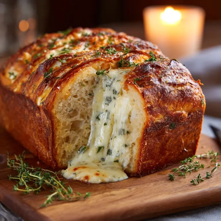 Easy Cheesy Garlic Bread Recipe