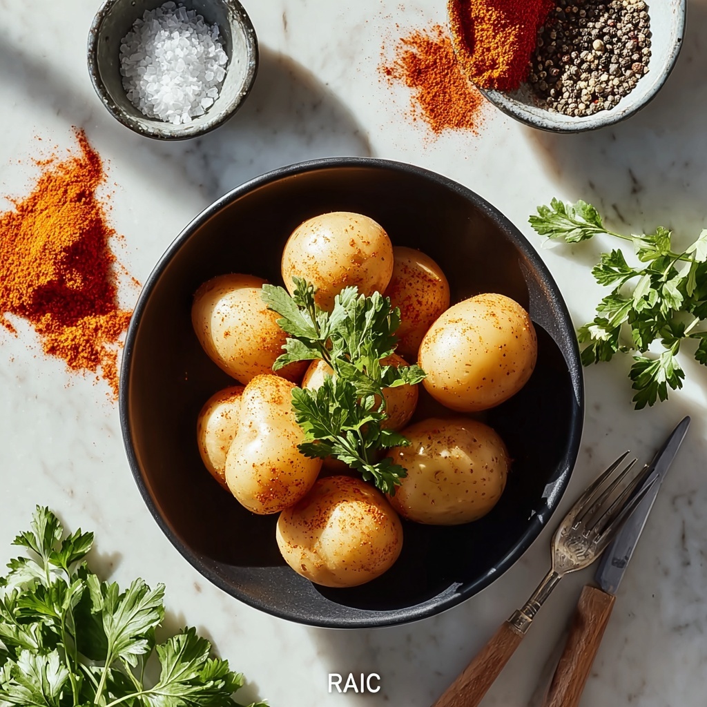 Harissa Potatoes Recipe - Recipe Image