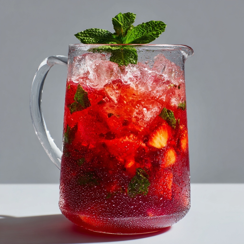 Strawberry Basil Lemonade Recipe - Recipe Image