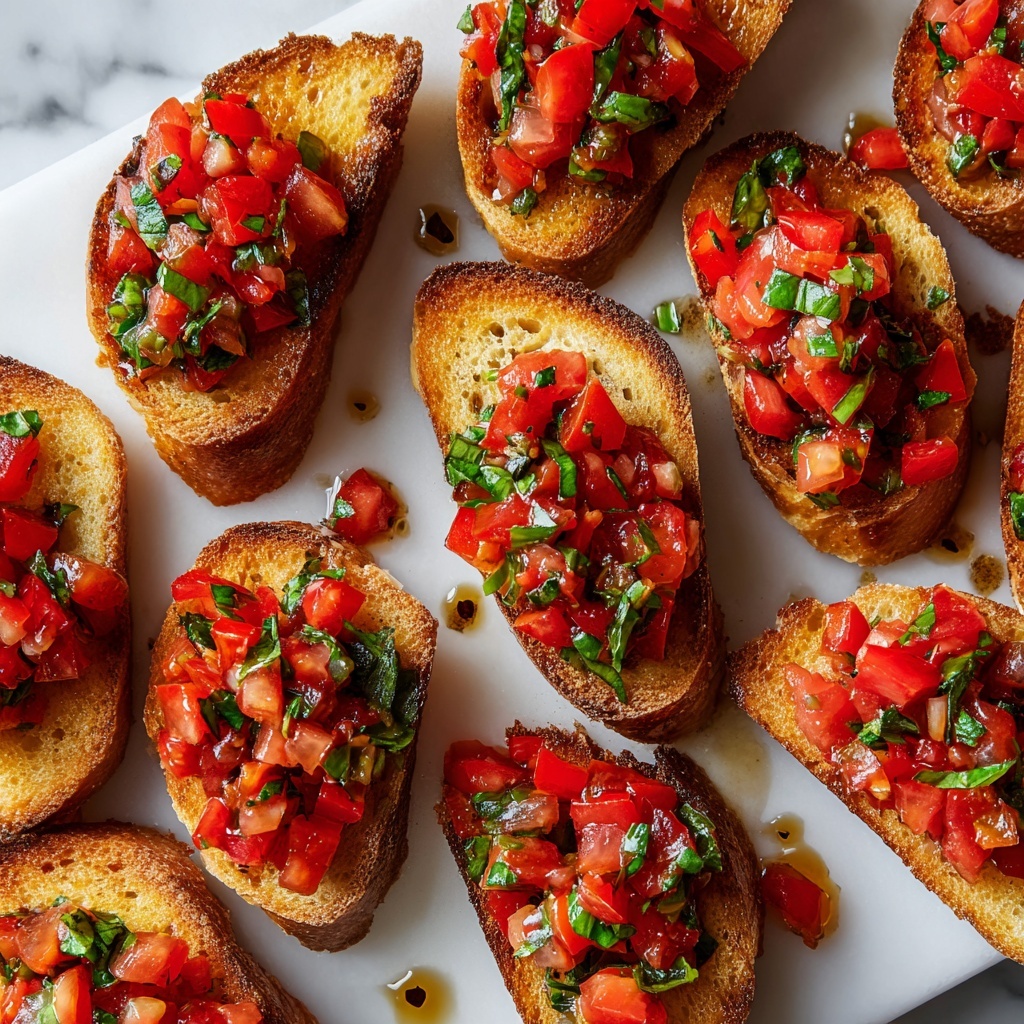 Bruschetta Recipe Guaranteed to Wow – Easy, Fresh, and Flavorful Recipe - Recipe Image